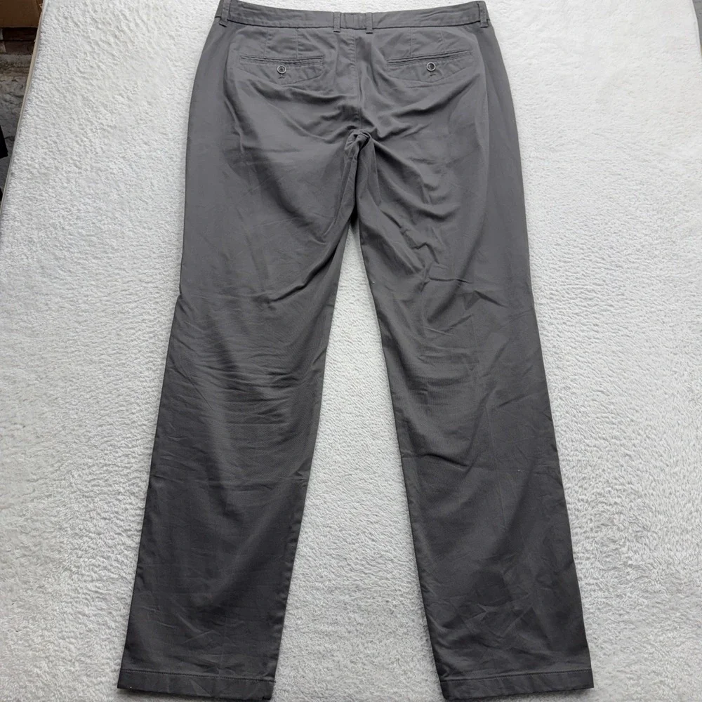 Perk Slim Fit Stretch Chino Pants Mens 38x34 Charcoal‎ Grey Cotton Blend 38/34